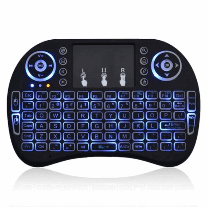 Mini Wireless BackLit Keyboard-Santorini Store