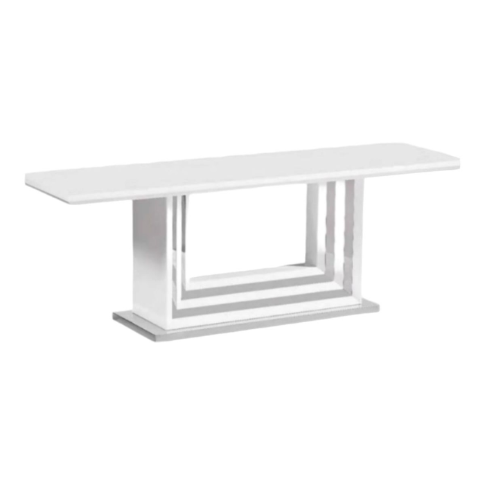 Smte - Tv Stand table - White-Santorini Store