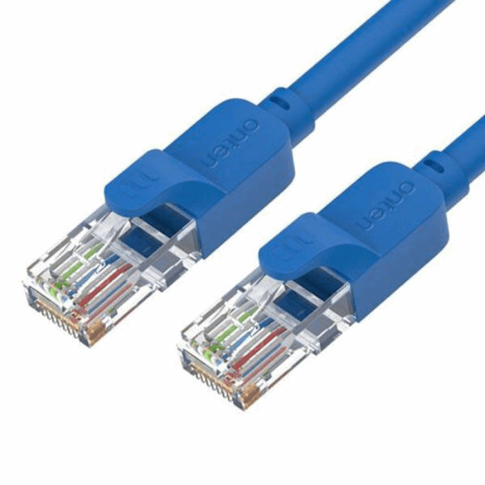 Onten CAT6E Quality LAN Cable - Blue (5M)-Santorini Store