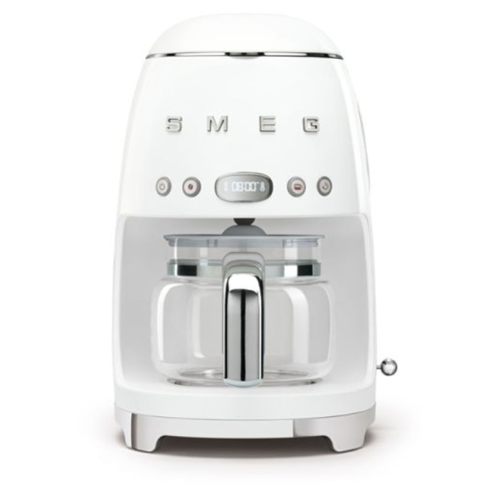 SMEG Retro Drip Filter Coffee Machine-White-Santorini Store